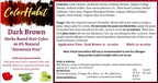 Herbs based hair colour - Dark Brown (99.8% Natural) - 50 g